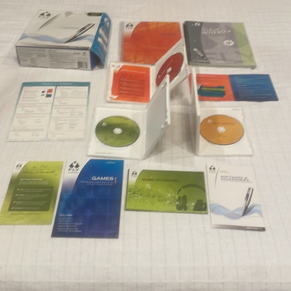 Leap frog computer bundle fly fusion high speed homework electronic learning - Picture 2 of 16